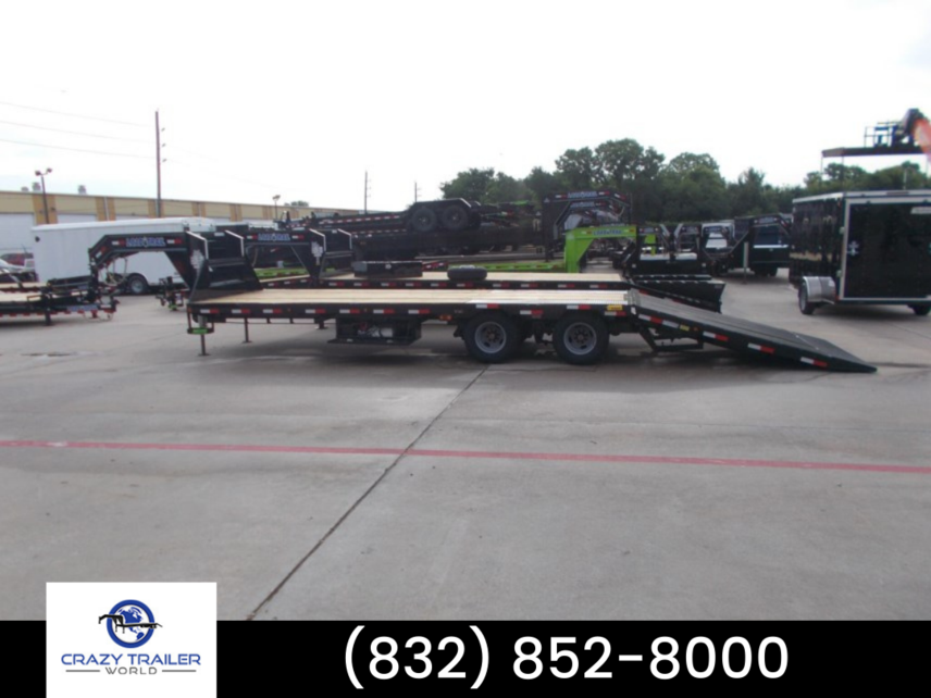 New 2024 Load Trail 102X32 Hydraulic Dovetail Gooseneck Trailer 25.9K available in Houston, Texas