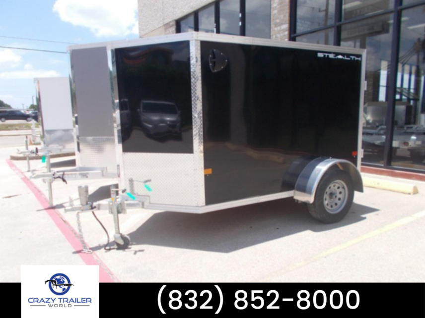 New 2023 Stealth 5X8 Aluminum Enclosed Cargo Trailer available in Houston, Texas