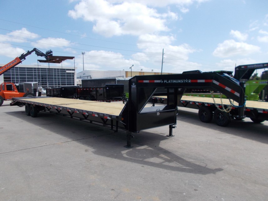 2023 DP Platinum Star 102X40 Gooseneck Hotshot Trailer 8K Axles