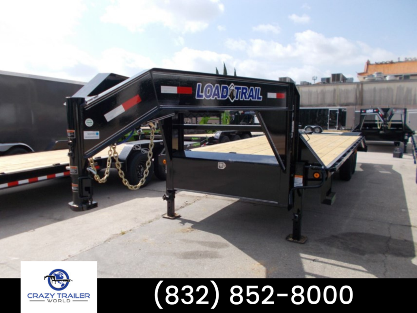New 2024 Load Trail 102X25 Gooseneck Flatbed Trailer 14K GVWR available in Houston, Texas