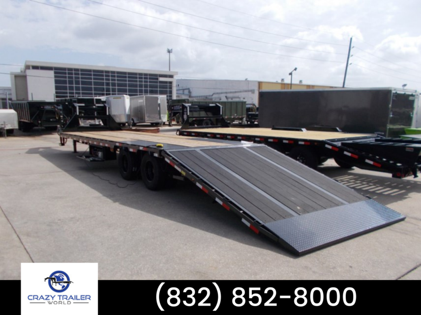 New 2024 Load Trail 102X36 Hydraulic Dovetail Gooseneck Trailer 25.9K available in Houston, Texas