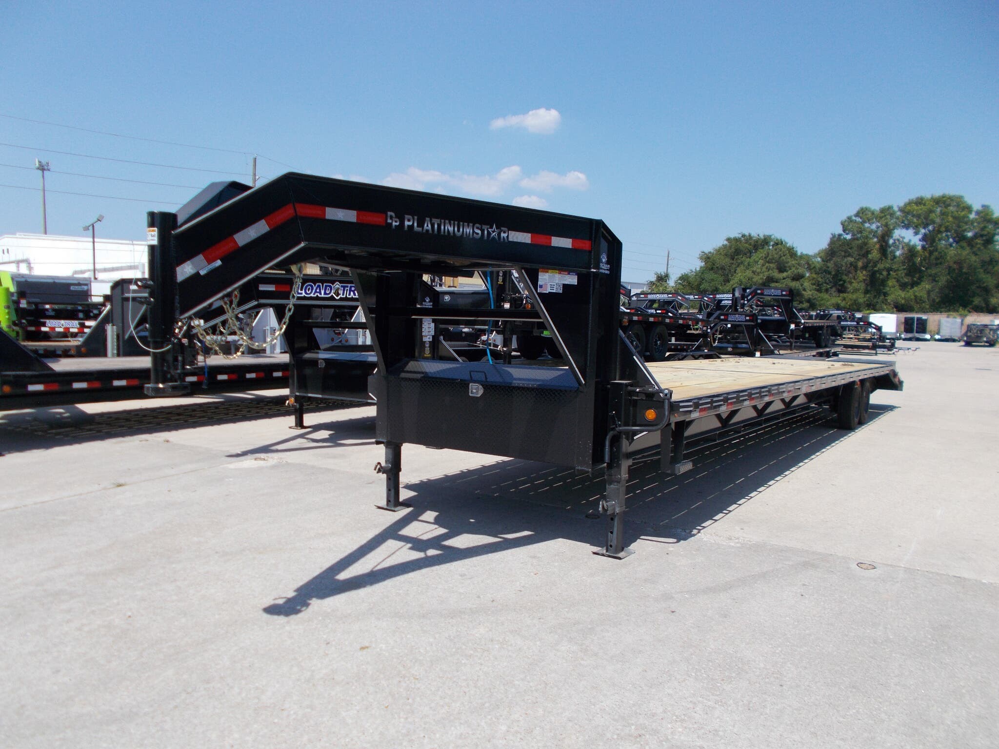 2023 DP Platinum Star 102X40 Gooseneck Hotshot Trailer 8K Axles
