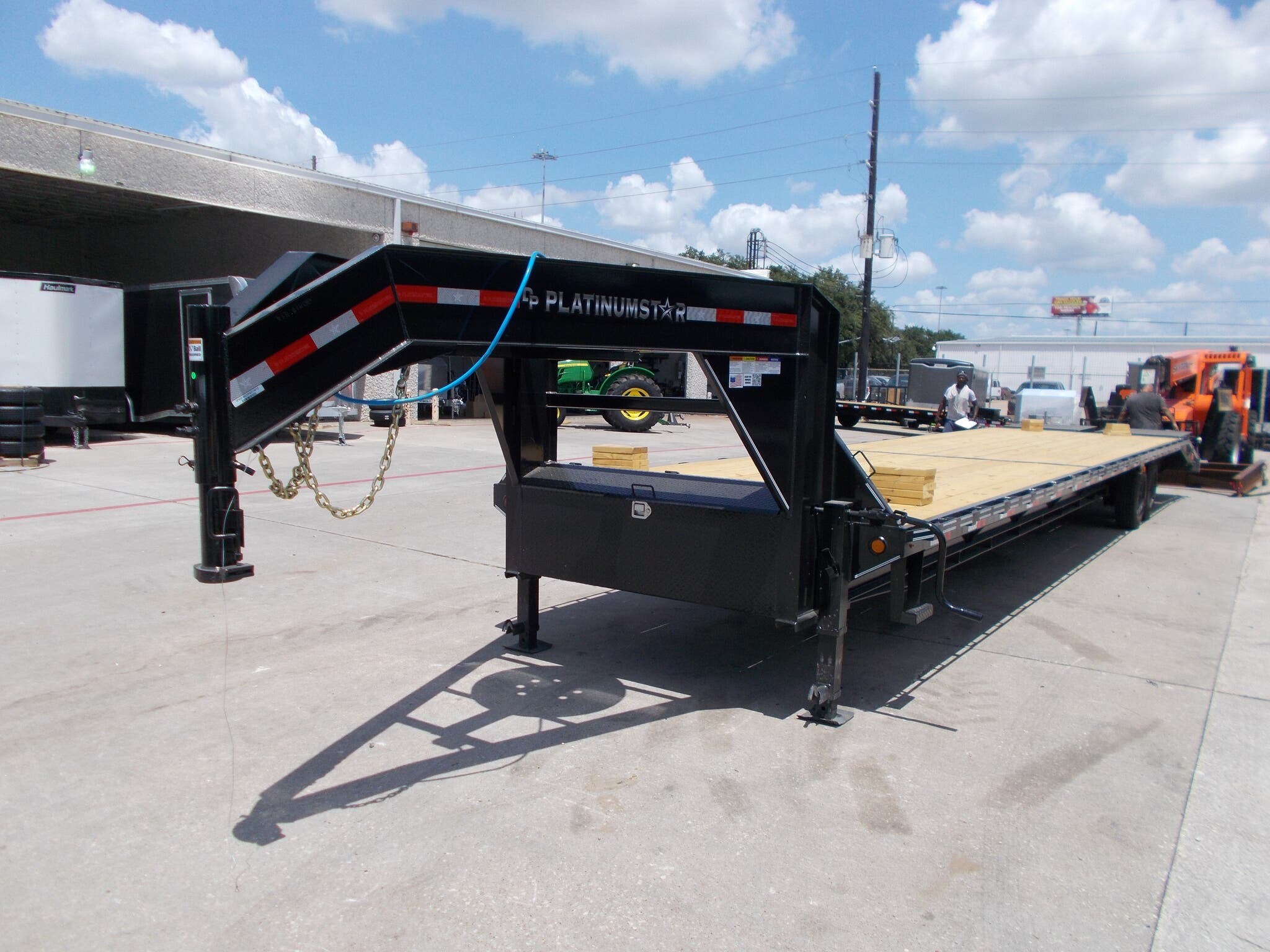 2023 DP Platinum Star 102X40 Gooseneck Hotshot Trailer 8K Axles