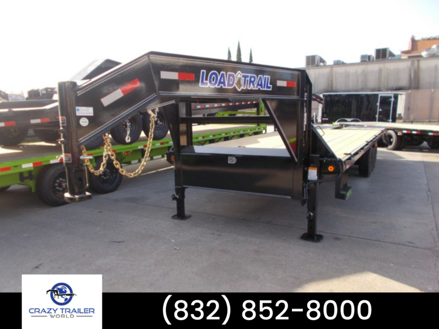 New 2024 Load Trail 102X25 Flatbed Gooseneck Trailer 14K 14PLY Tires available in Houston, Texas