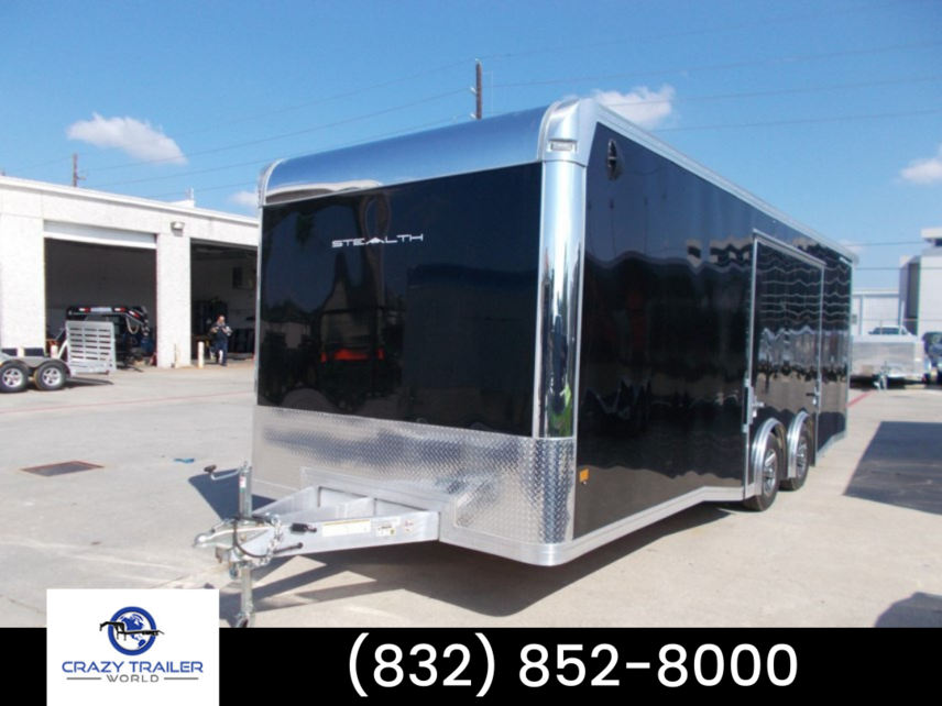 New 2024 Stealth 8.5X24 Aluminum Enclosed Car Hauler Trailer 9.9K available in Houston, Texas