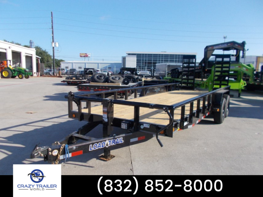 New 2024 Load Trail 83X22 PipeTop Equipment Trailer 14K LB GVWR available in Houston, Texas