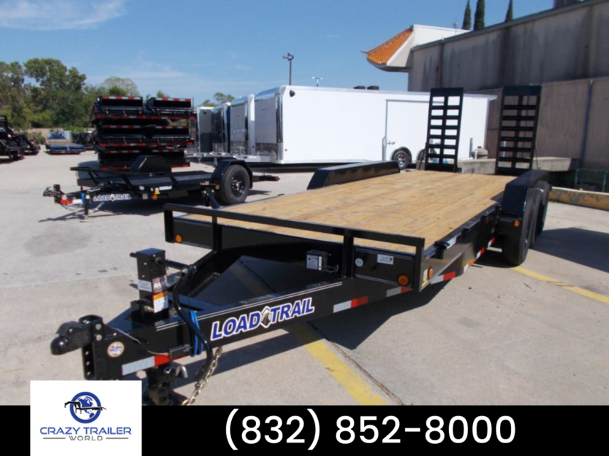 New 2024 Load Trail 83X22 Flatbed Equipment Trailer 21000 LB GVWR available in Houston, Texas