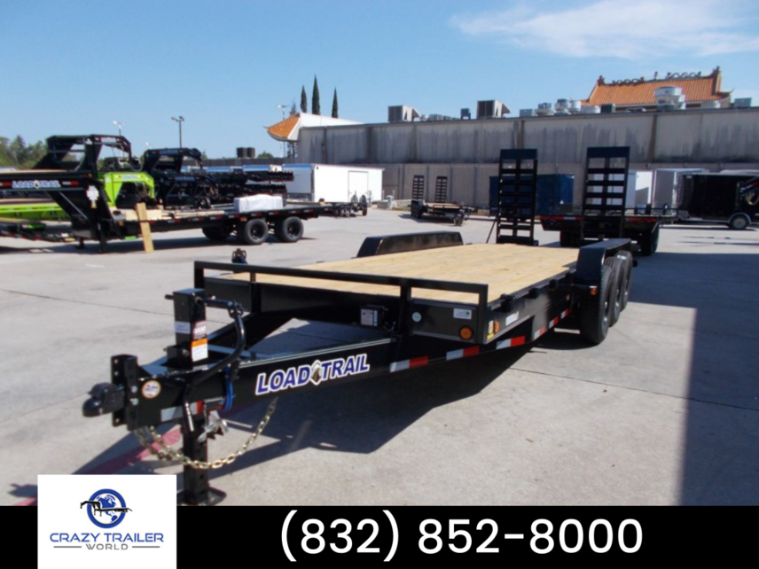 New 2024 Load Trail 83X22 Flatbed Equipment Trailer 21000 LB GVWR available in Houston, Texas