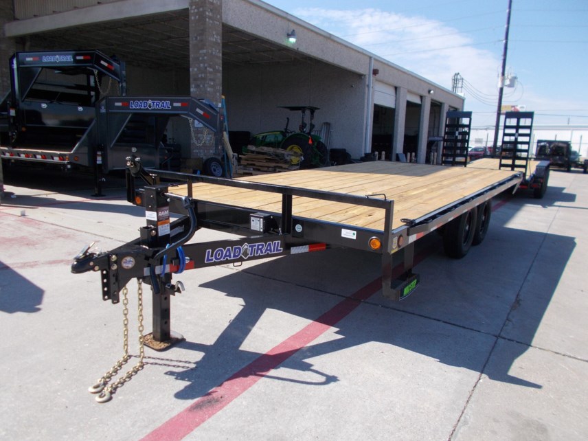 New 2024 Load Trail 102X18 Deckover Flatbed Trailer 14K LB GVWR available in Houston, Texas