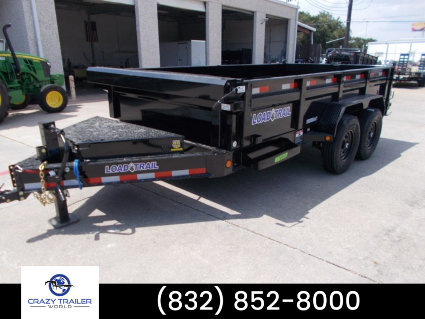 New 2024 Load Trail 83X14 Heavy Duty Dump Trailer 14K GVWR available in Houston, Texas