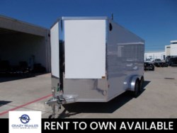 New 2024 Stealth 7X16 Aluminum Enclosed Cargo Trailer Extra Tall available in Houston, Texas