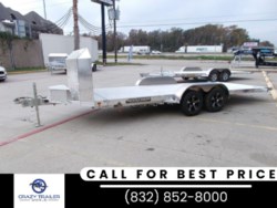 New 2024 Aluma 8218ANV-TILT-TA 18&apos; Tilt Aluminum Car Hauler Trailer available in Houston, Texas