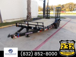 New 2024 Load Trail CH 83x18 Flatbed Equipment Trailer 14K GVWR available in Houston, Texas
