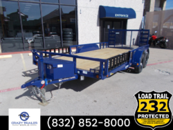New 2024 Load Trail UT 83X16 Tandem Axle Utility Trailer 7K GVWR available in Houston, Texas
