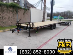 New 2024 Load Trail DK 102X24 DECKOVER EQUIPMNET TRAILER 14K GVWR available in Houston, Texas