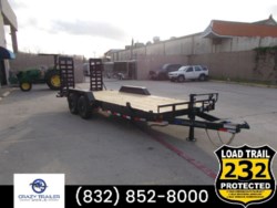 New 2024 Load Trail CH 83x20 Flatbed Equipment Trailer 14K GVWR available in Houston, Texas