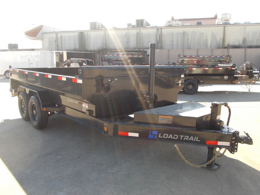 New 2025 Load Trail DL 83X14X2 Telescopic MAX Bed Dump Trailer 14K LB available in Houston, Texas