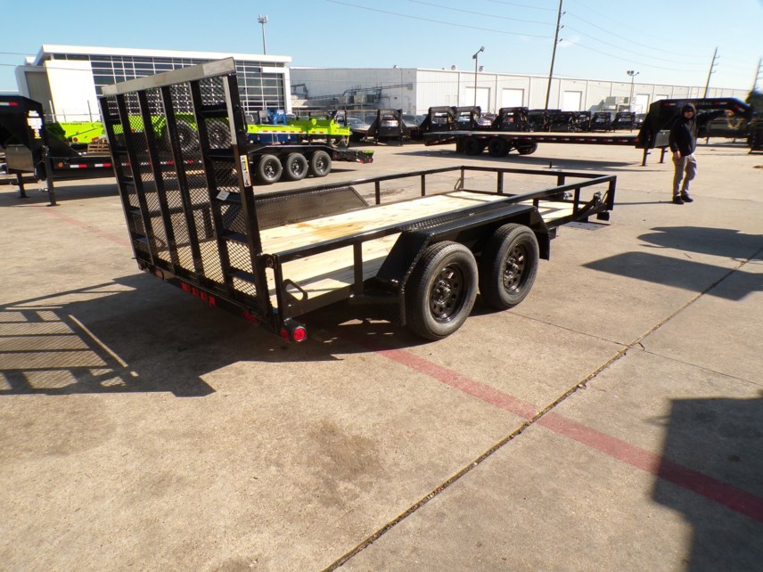 New 2025 Load Trail UE 77X14 Tandem Axle Utility Trailer 2900 LB GVWR available in Houston, Texas