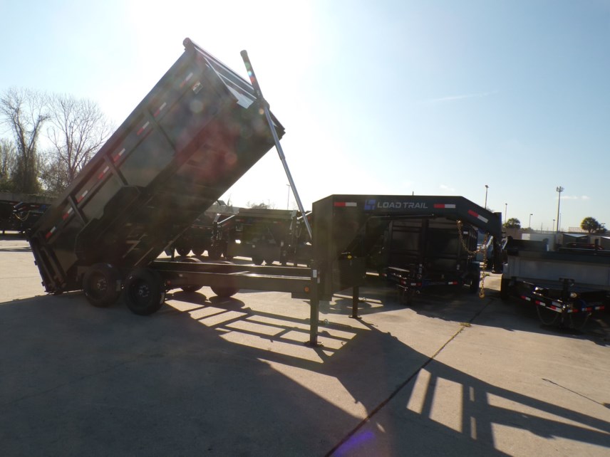 New 2025 Load Trail DG 83X16X4 Gooseneck Telescopic Dump Trailer 7GA 16K available in Houston, Texas
