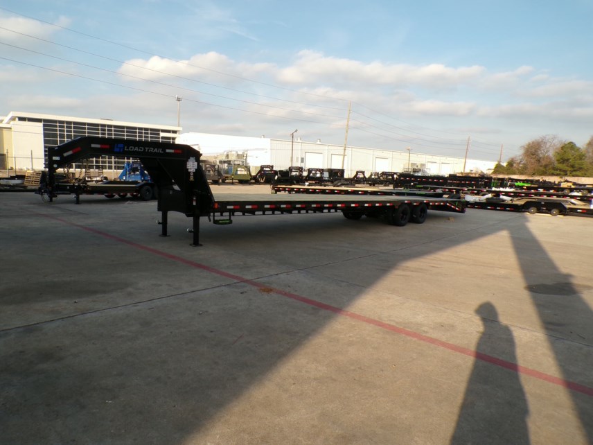 New 2025 Load Trail GP 102X40 Flatbed Deckover Gooseneck Trailer 25900 LB available in Houston, Texas