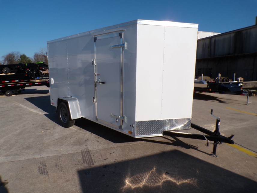 New 2025 Cross Trailers 6X12 Beta Enclosed Cargo Trailer Double Barn Door available in Houston, Texas