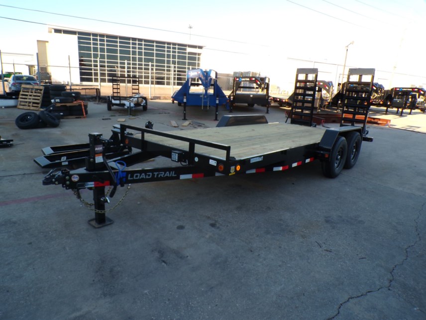 New 2025 Load Trail CH 83X18 Flatbed Equipment Trailer 14K LB available in Houston, Texas