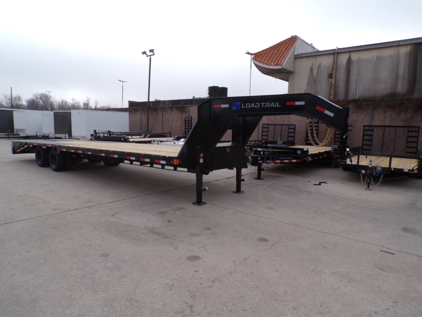 New 2025 Load Trail GP 102X32 Flatbed Deckover Gooseneck Trailer 25900 LB available in Houston, Texas
