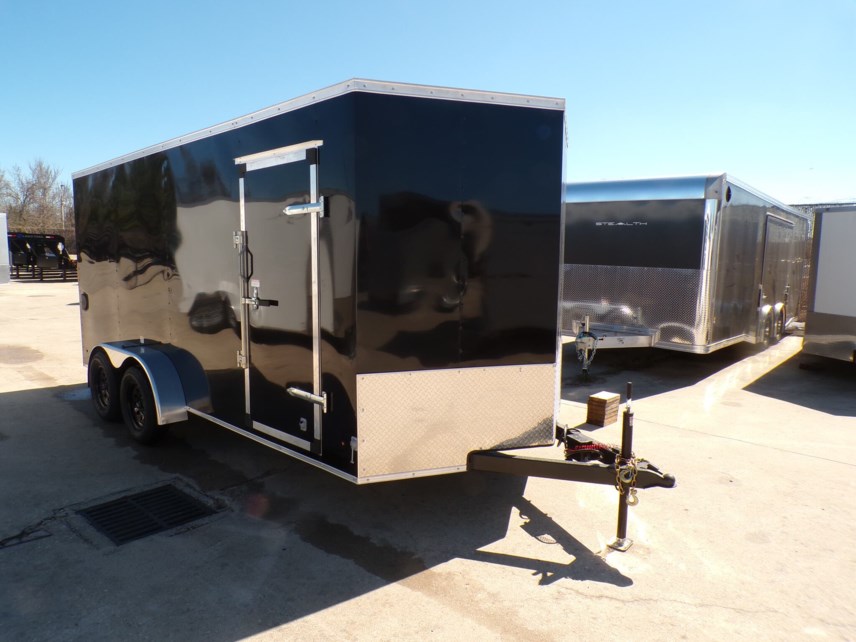 New 2025 Cross Trailers 7x16 Extra Tall Enclosed Cargo Trailer available in Houston, Texas