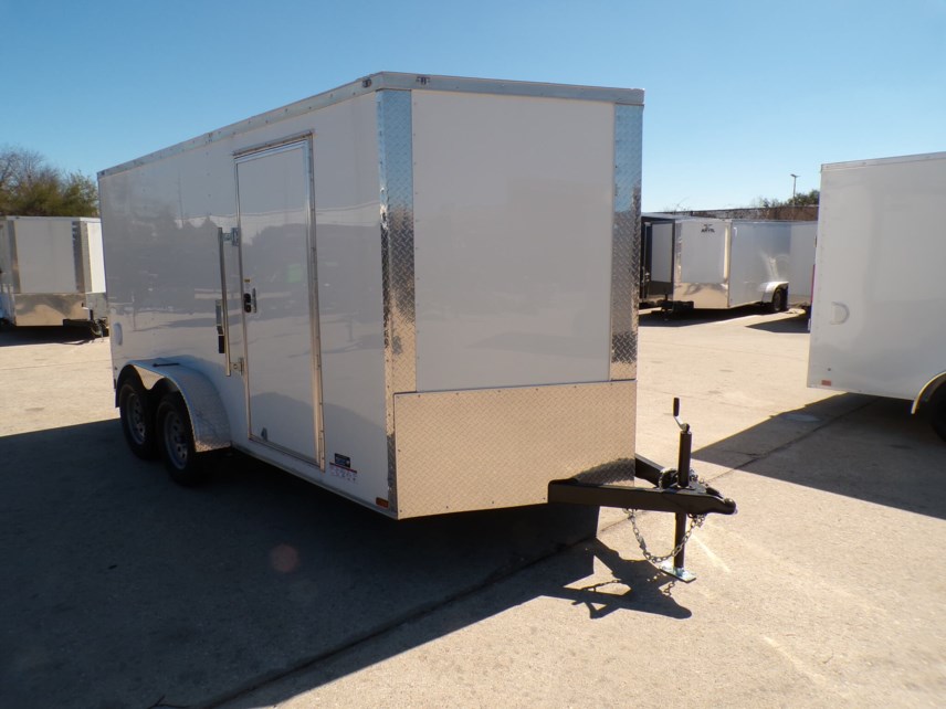 New 2025 Anvil 7x14 TA Enclosed Cargo Trailer 7K GVWR available in Houston, Texas