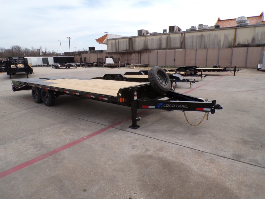 New 2025 Load Trail PS 102X24 Deckover Flatbed Trailer 16000 LB available in Houston, Texas