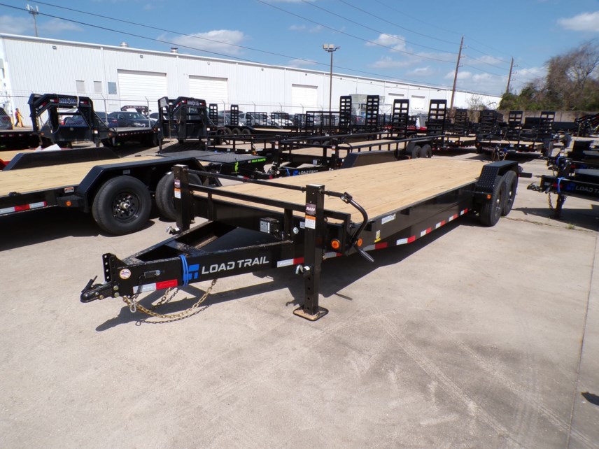 New 2025 Load Trail CH 83X24 Flatbed Equipment Trailer 14K LB available in Houston, Texas