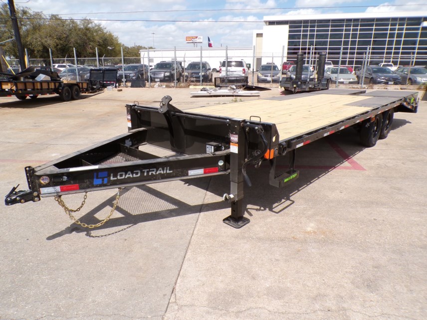 New 2025 Load Trail PS 102X24 Flatbed Deckover Trailer 14K available in Houston, Texas