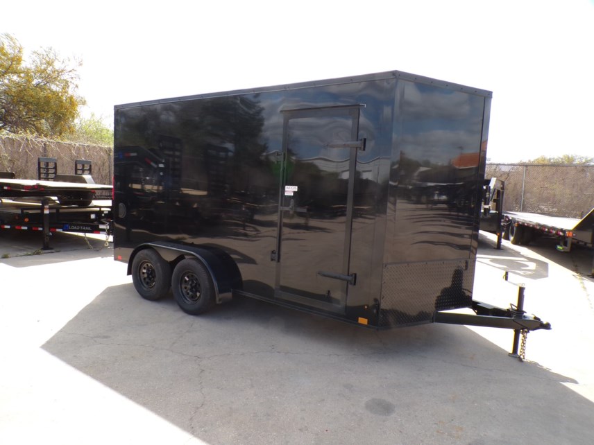 New 2025 Cross Trailers 7X14 Beta Enclosed Cargo Trailer Extra Tall available in Houston, Texas