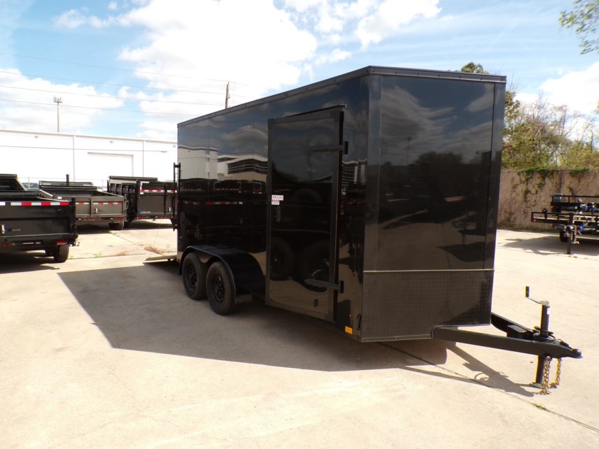 New 2025 Cross Trailers 7X14 Beta Enclosed Cargo Trailer Extra Tall available in Houston, Texas