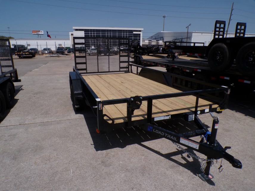 New 2025 Load Trail UE 83X14 Utility Trailer w/Side Load 7K GVWR available in Houston, Texas