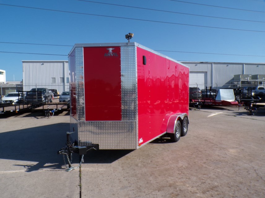 New 2025 Anvil 7x14 TA Enclosed Cargo Trailer 7K GVWR Extra Tall available in Houston, Texas