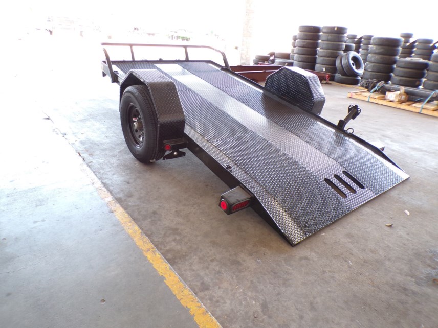 New 2025 Load Trail SH 77X12 Single Axle Scissor Hauler Trailer 7K LB available in Houston, Texas
