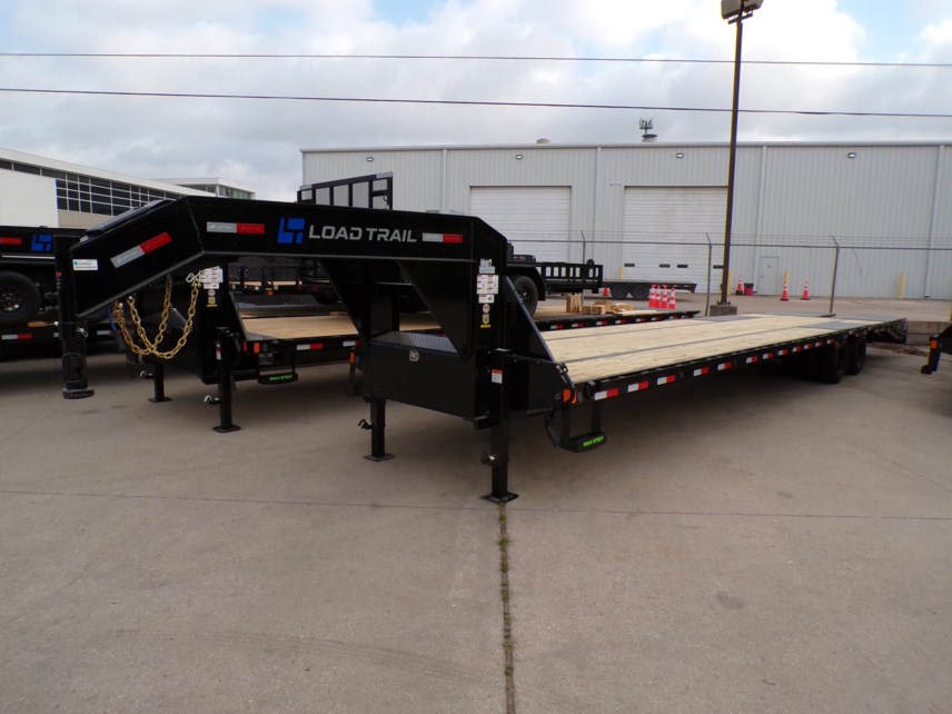 New 2025 Load Trail GP 102X40 Flatbed Deckover Gooseneck Trailer 25900 LB available in Houston, Texas