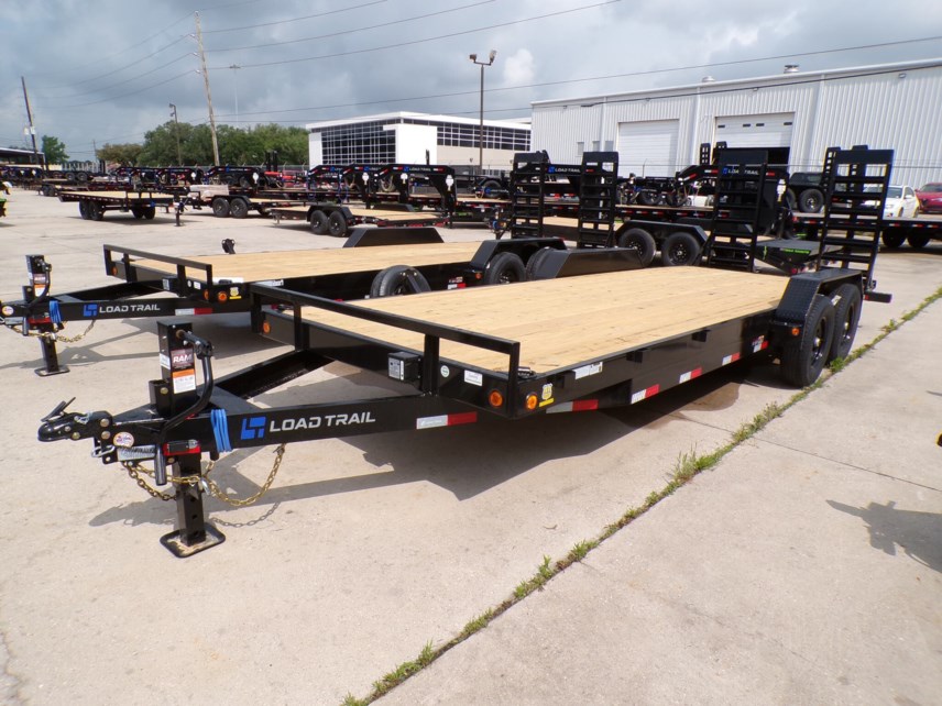 New 2025 Load Trail CH 83X22 Flatbed Equipment Trailer 14K LB available in Houston, Texas