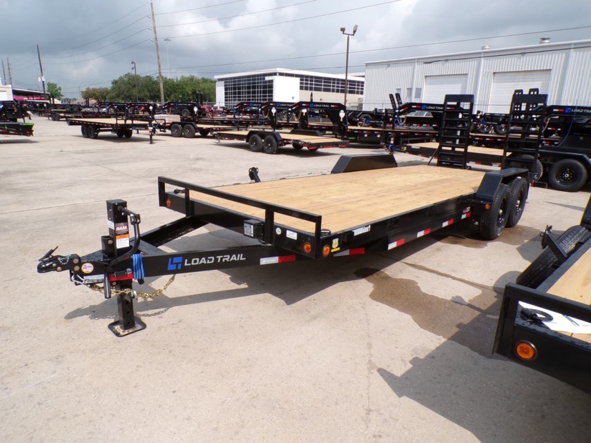 New 2025 Load Trail CH 83X22 Flatbed Equipment Trailer 14K LB available in Houston, Texas
