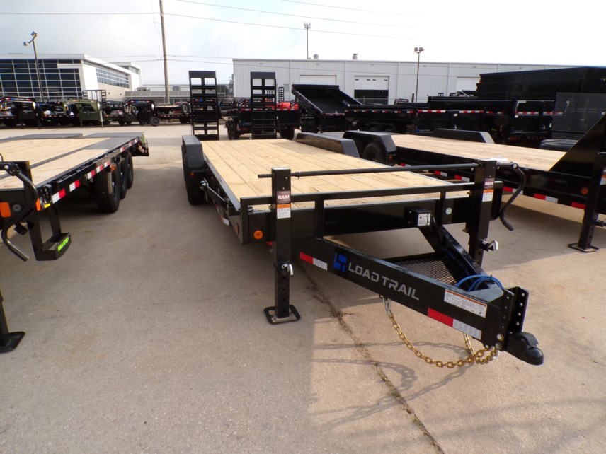 New 2025 Load Trail CH 83X24 Triple Axle Equipment Flatbed Trailer 21K LB available in Houston, Texas
