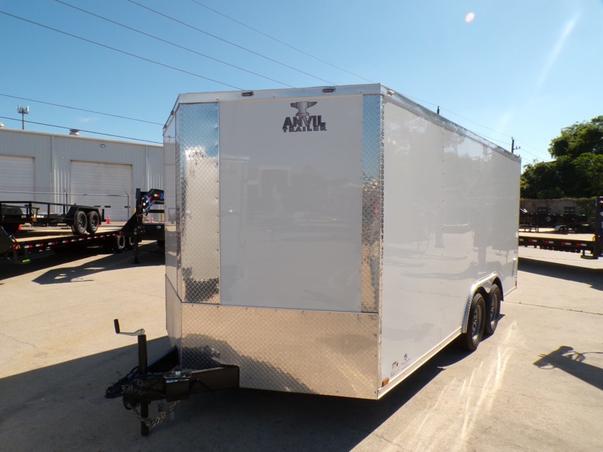 New 2025 Anvil 8.5x16 TA Enclosed Cargo Trailer 7000 GVWR available in Houston, Texas