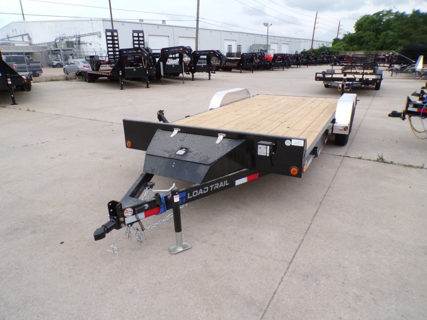 New 2025 Load Trail CH 83X18 Flatbed Carhauler Trailer 7K LB available in Houston, Texas