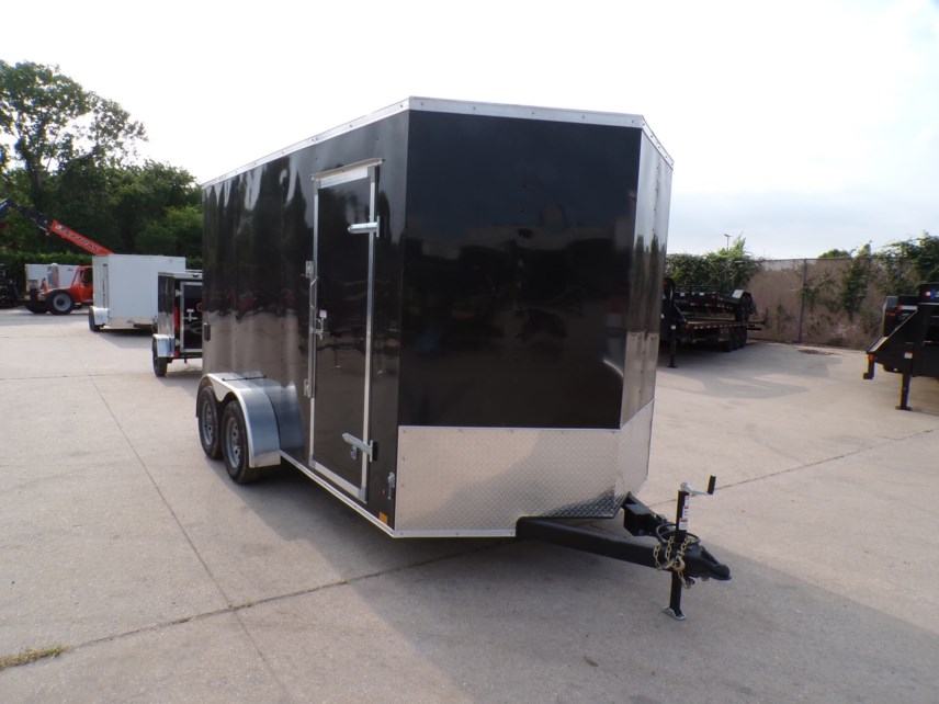 New 2025 Cross Trailers 7x14 Extra Tall Enclosed Cargo Trailer available in Houston, Texas
