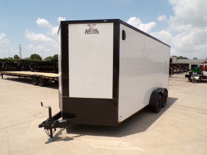 New 2025 Anvil 7x16 TA Enclosed Cargo Trailer 7K GVWR available in Houston, Texas