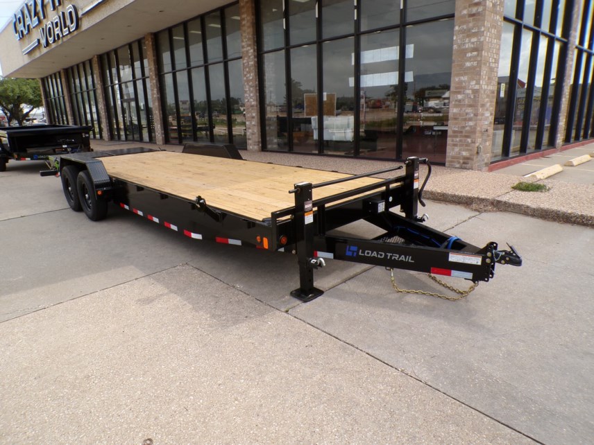 New 2025 Load Trail CH 83X24 Flatbed Equipment Trailer 14K LB available in Houston, Texas