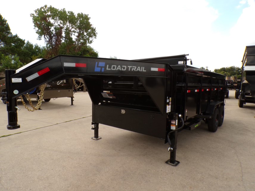 New 2025 Load Trail DG 83X16X4 Telescopic Gooseneck Dump Trailer 7GA 16K available in Houston, Texas