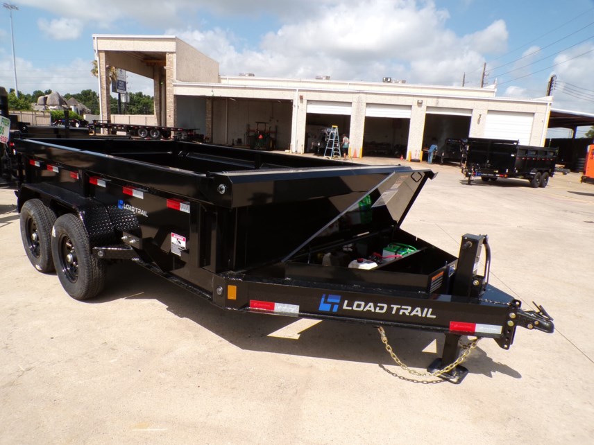 New 2025 Load Trail DL 83X12X2 Tandem Axle Low-Pro Dump Trailer 14K LB available in Houston, Texas