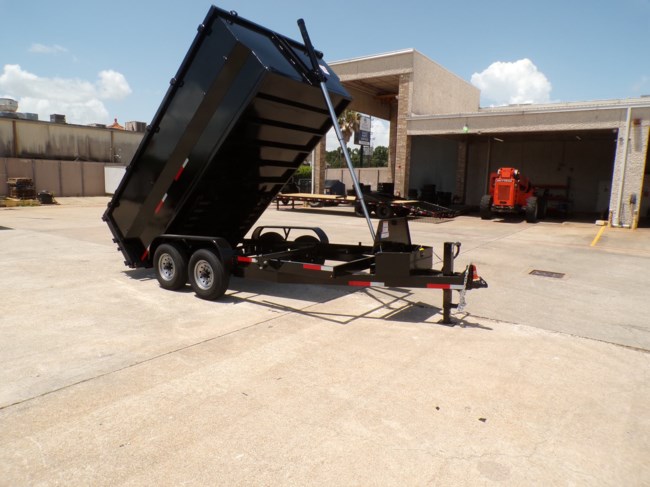 2025 Texas Pride 7X14X4 Telescopic Dump Trailer 14K LB GVWR