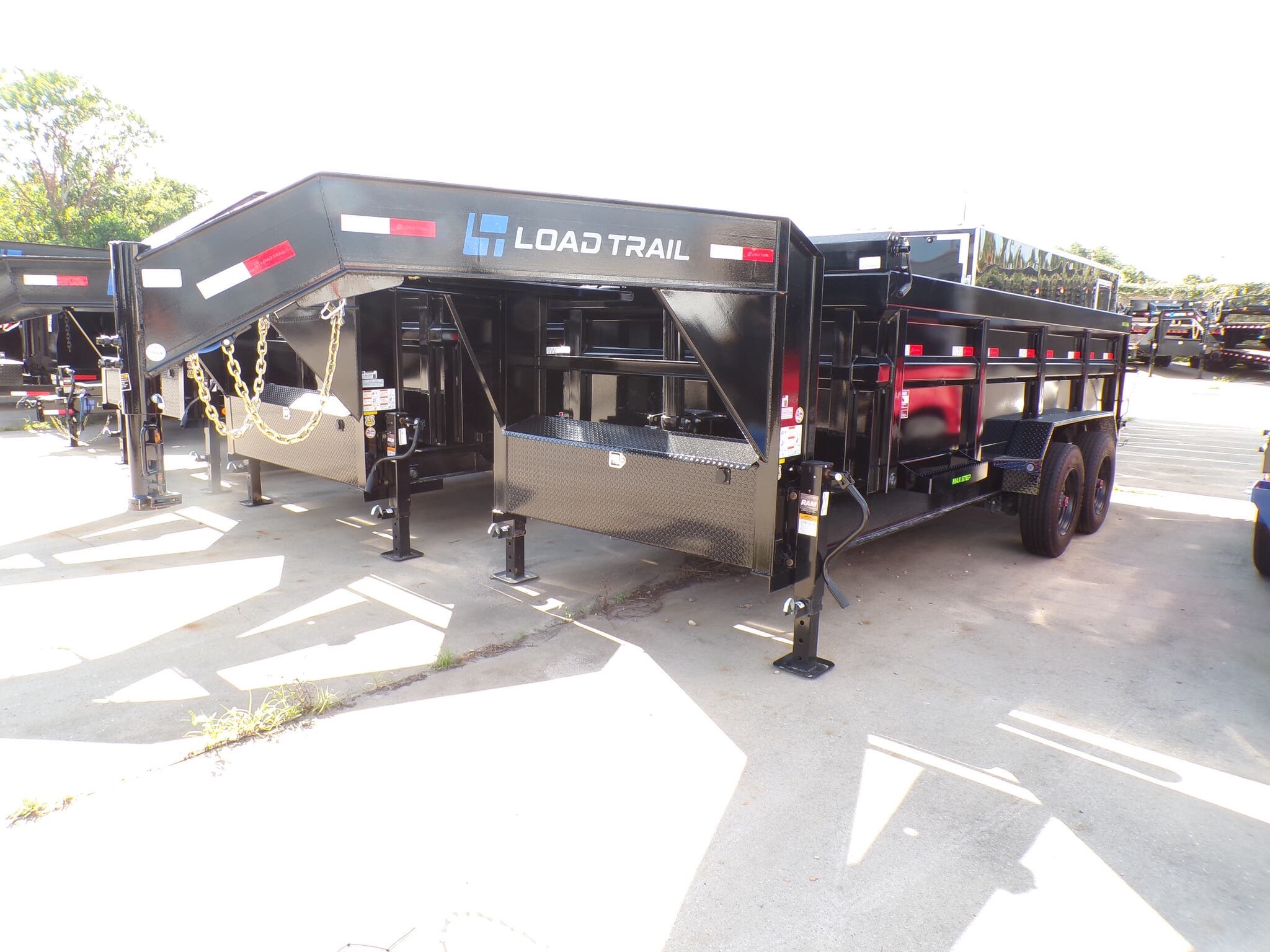 2025 Load Trail HG 83X16X3 Gooseneck Telescopic Dump Trailer 7 GA 20K